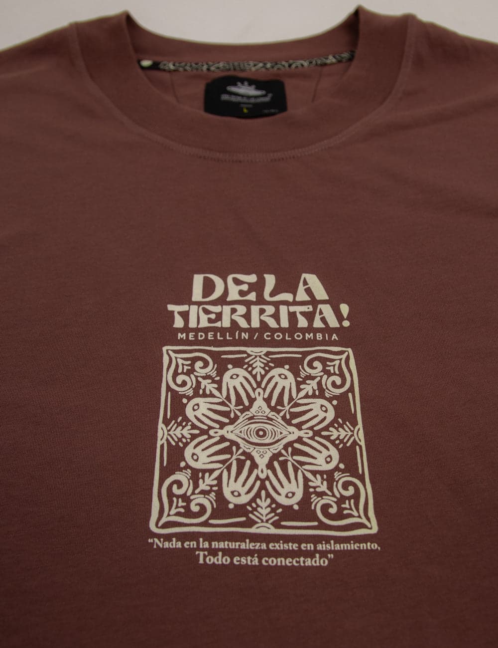 Camiseta Oversize  Siembra Chocolate Hombre - imagen 5