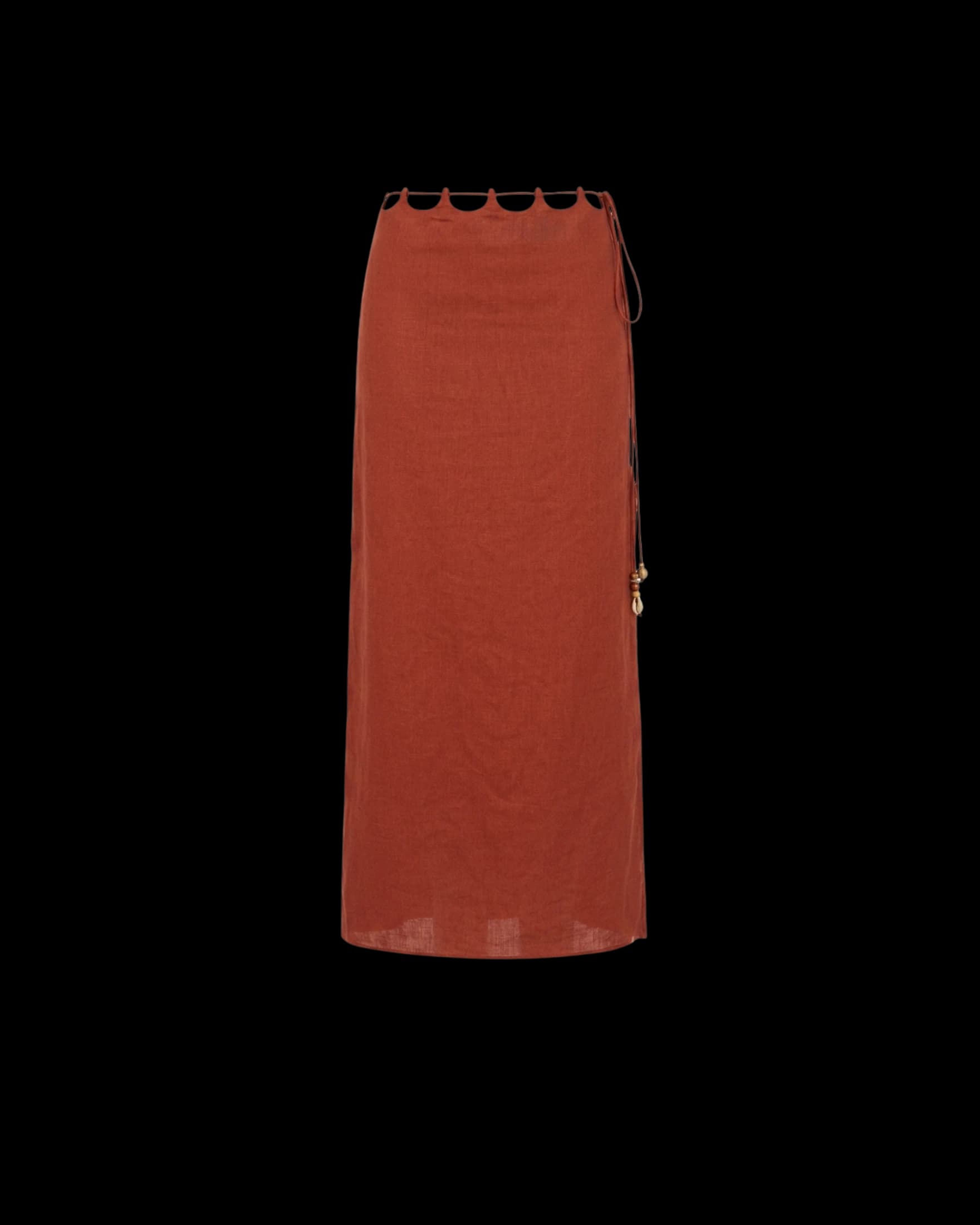 CAIRO SKIRT SUNSET ORANGE - imagen 1