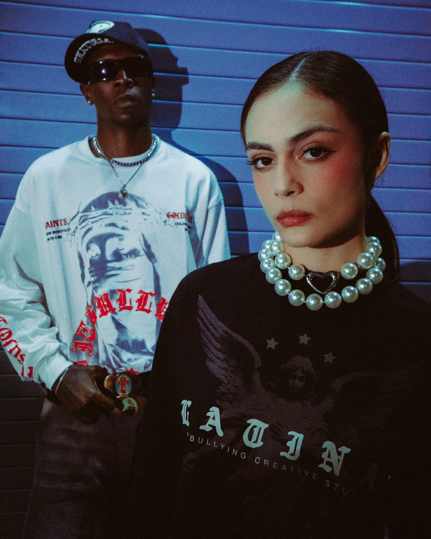 CAMIBUSO CROP NEGRO LATINA - imagen 3