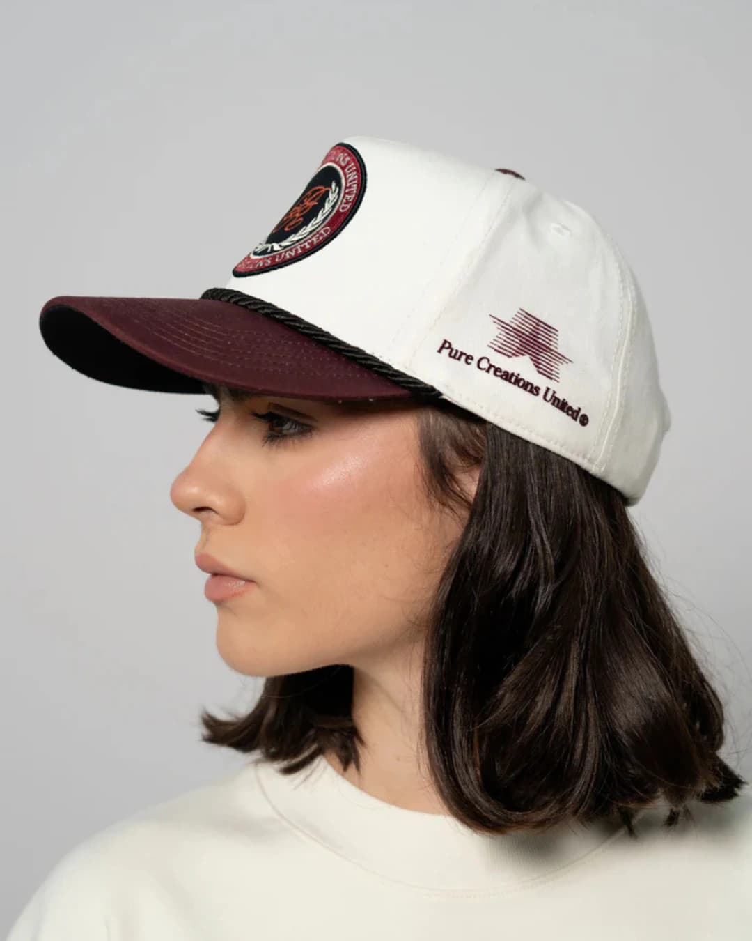 STILL HUNGRY BURGUNDY CAP - imagen 4