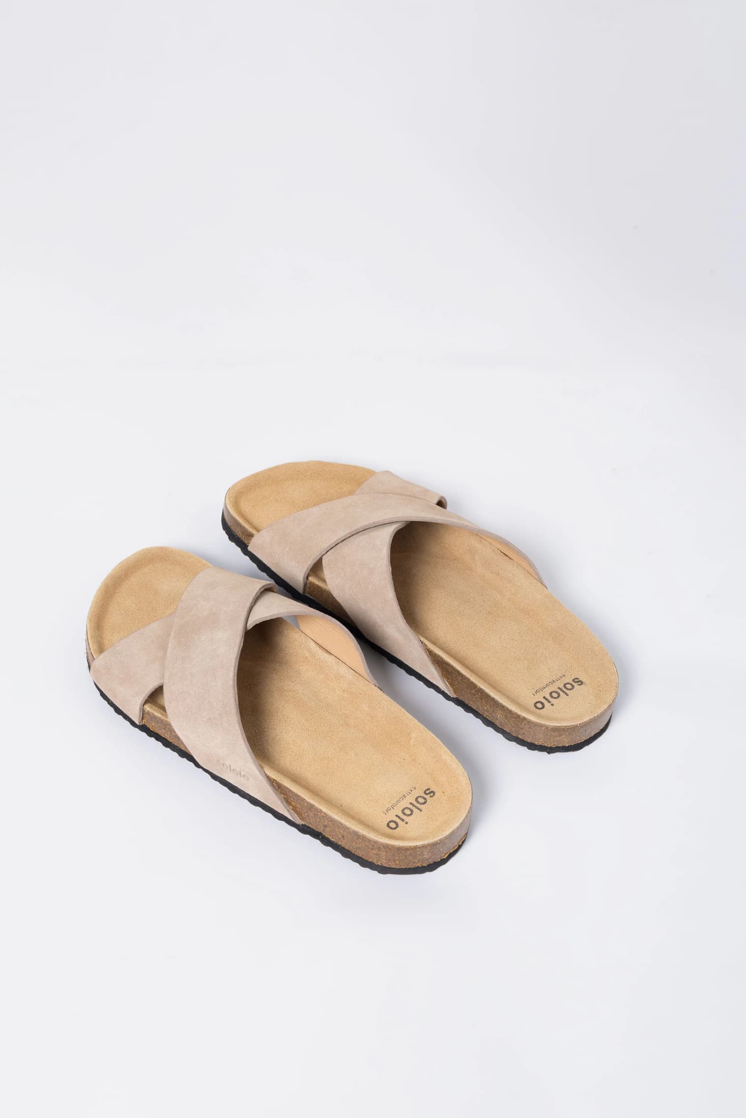 Men's crossed stone sandal - imagen 2