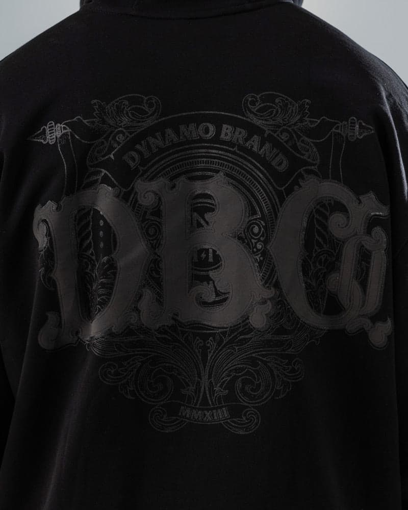 Hoodie Negro Oversize DRK - imagen 3