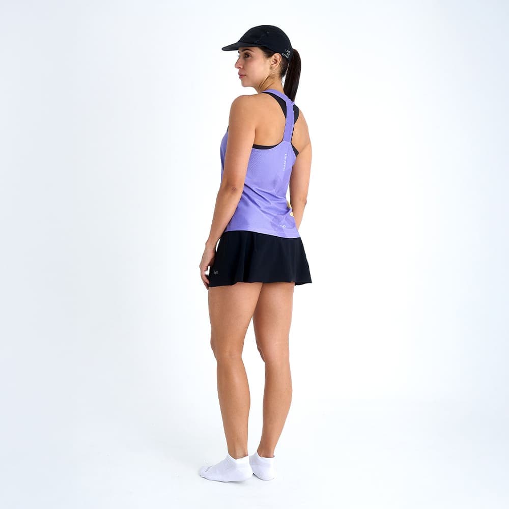 CAMISETA RUNNING MANGA SISA ENGRAVED LILA PARA MUJER - imagen 2