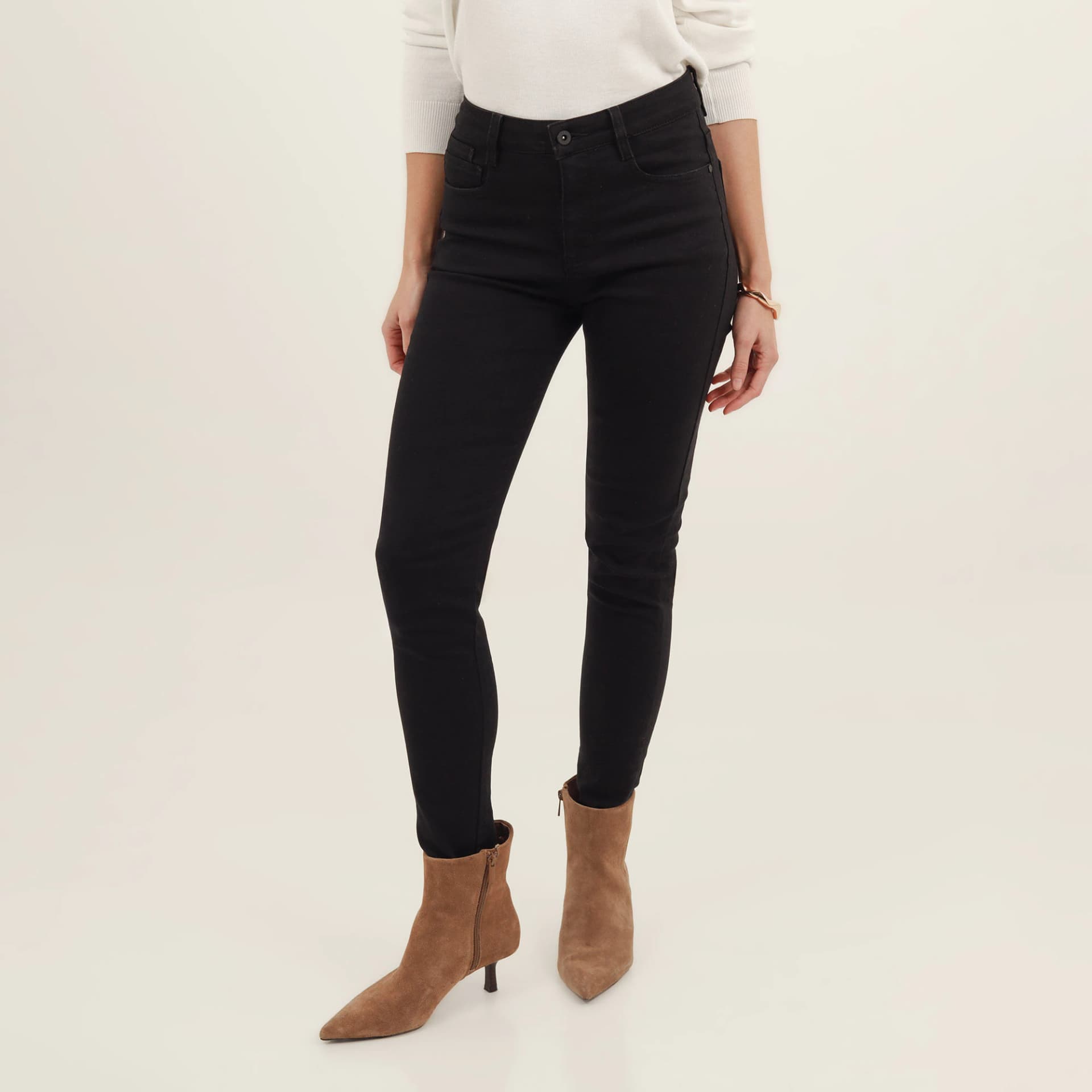Jean muse bota skinny tiro alto - imagen 2