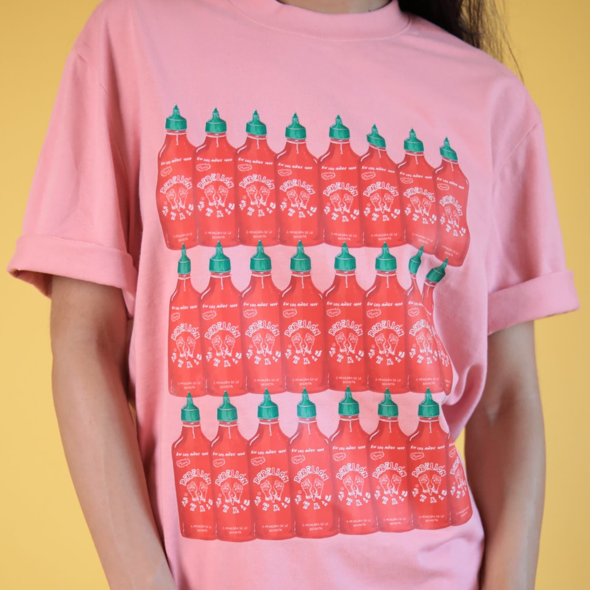 Camiseta Rebeliones Guayaba - imagen 4