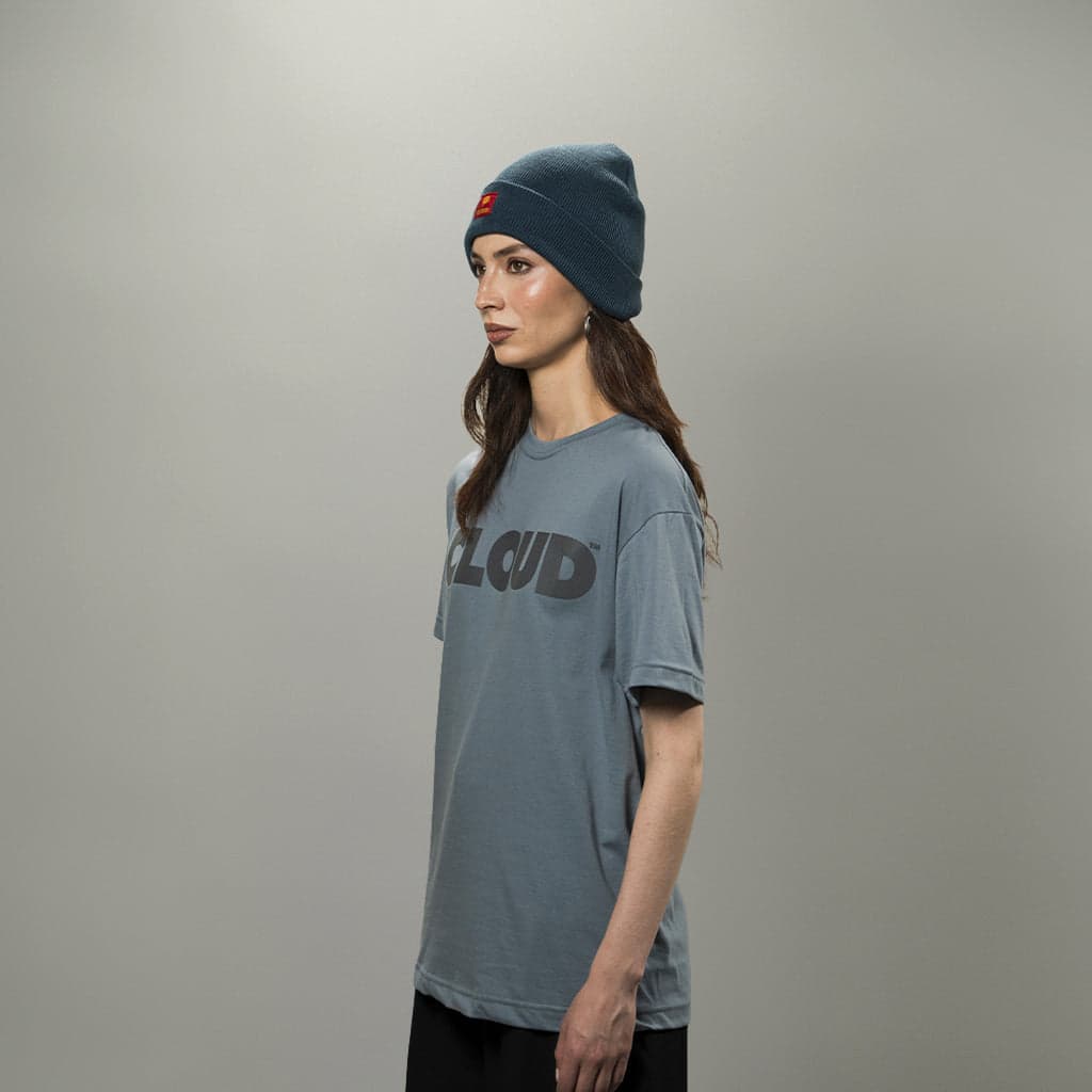 Camiseta BLOCK gris sobre gris (Regular fit) - imagen 4