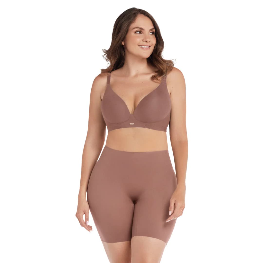 PANTY CICLISTA CON SILUETA INVISIBLE - imagen 4