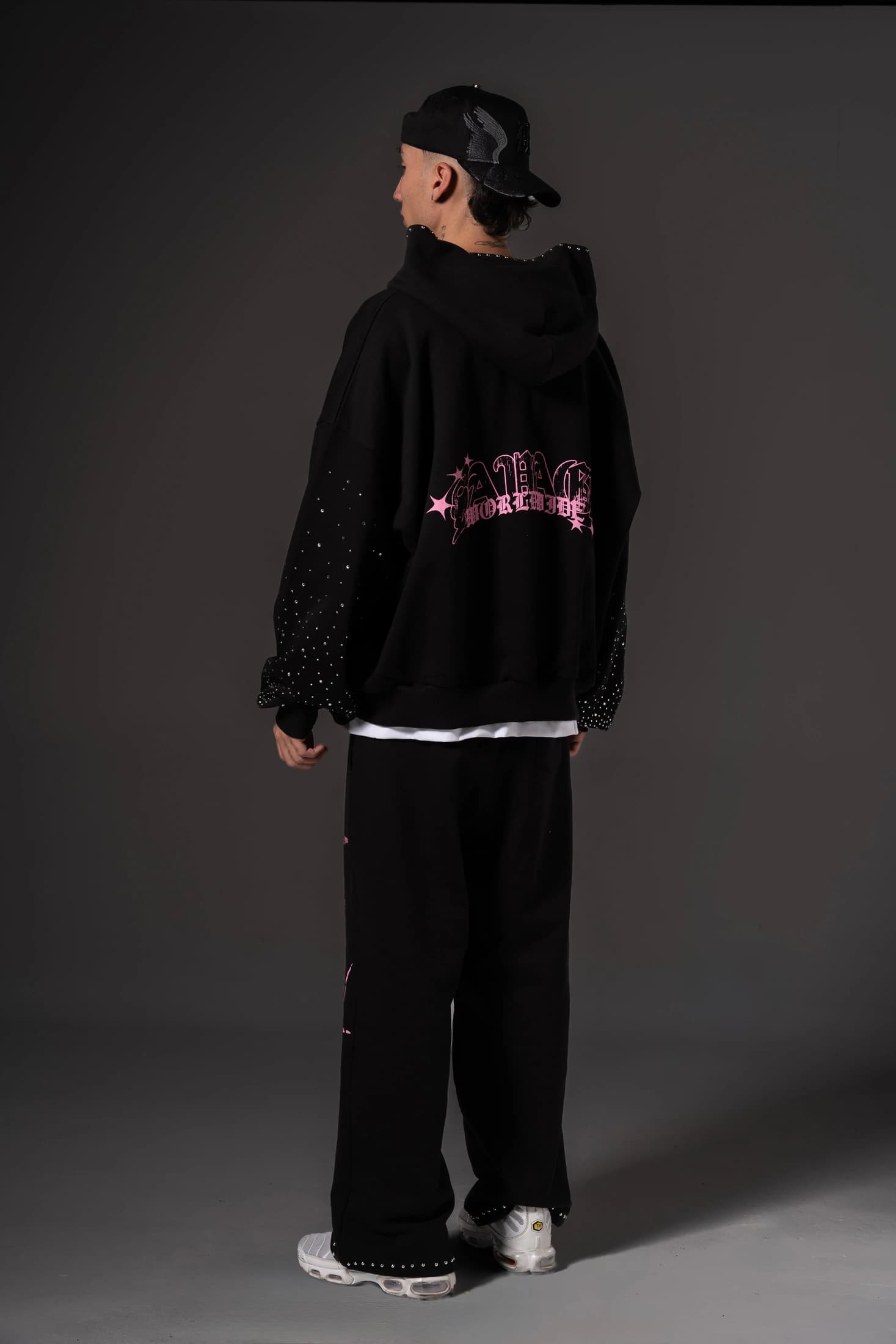 Double Zip Hoodie Boxy fit World wide  14649 - imagen 12