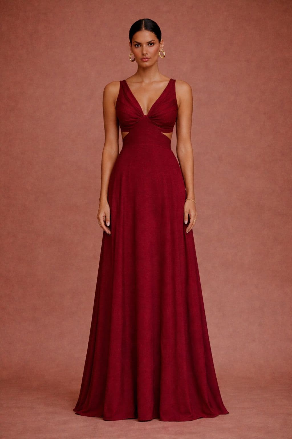 Vestido Quindio Vinotinto - imagen 1