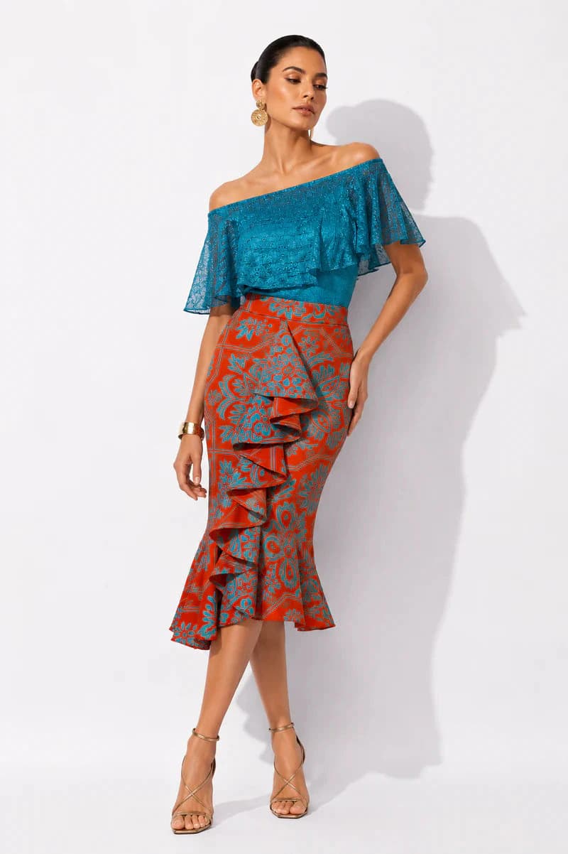 Blusa Lala Petróleo - imagen 1