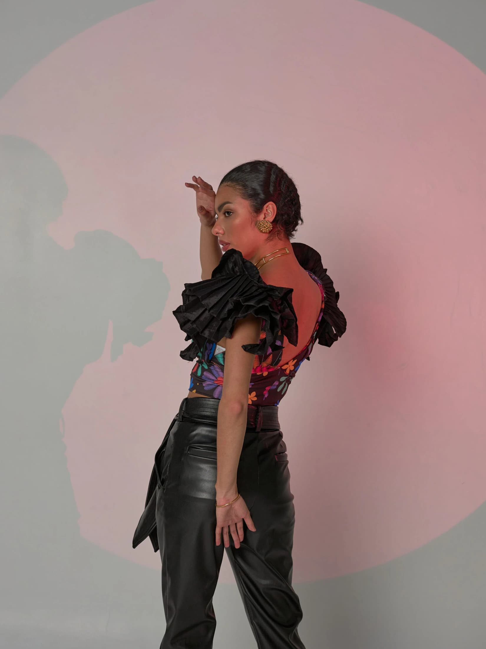 Top Nao Negro Estampado - imagen 5