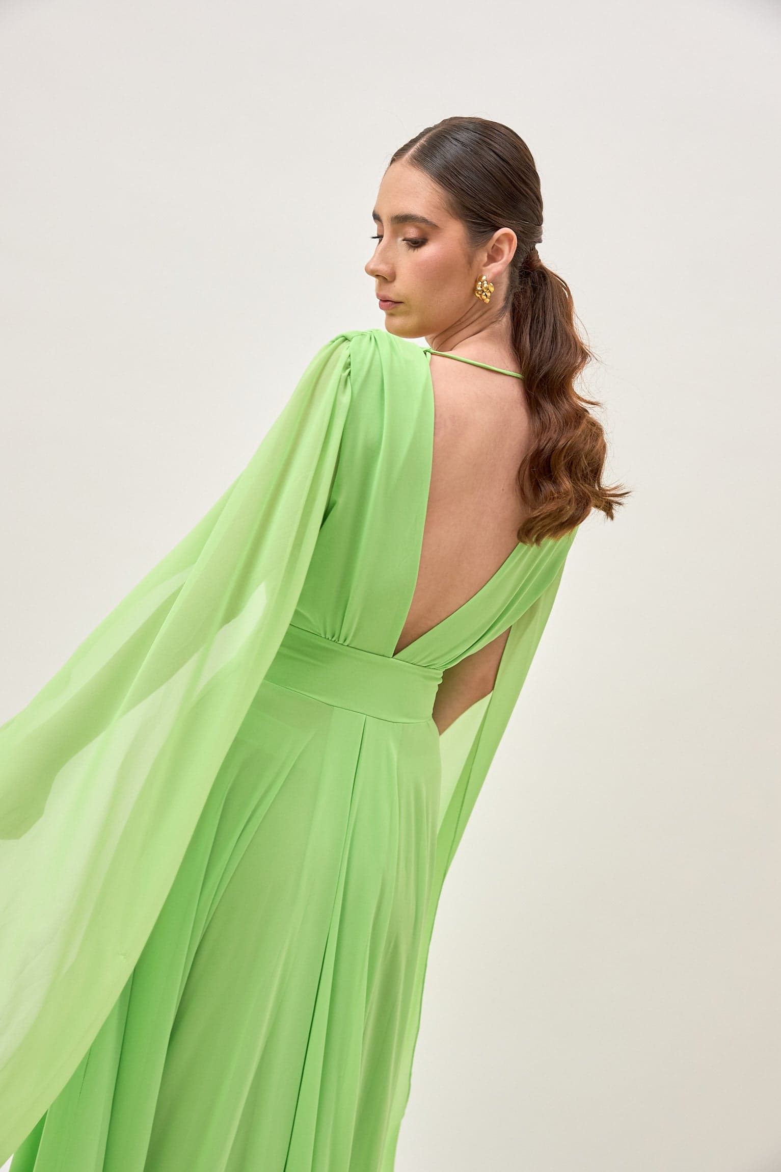Vestido Girasol Verde Limón - imagen 7