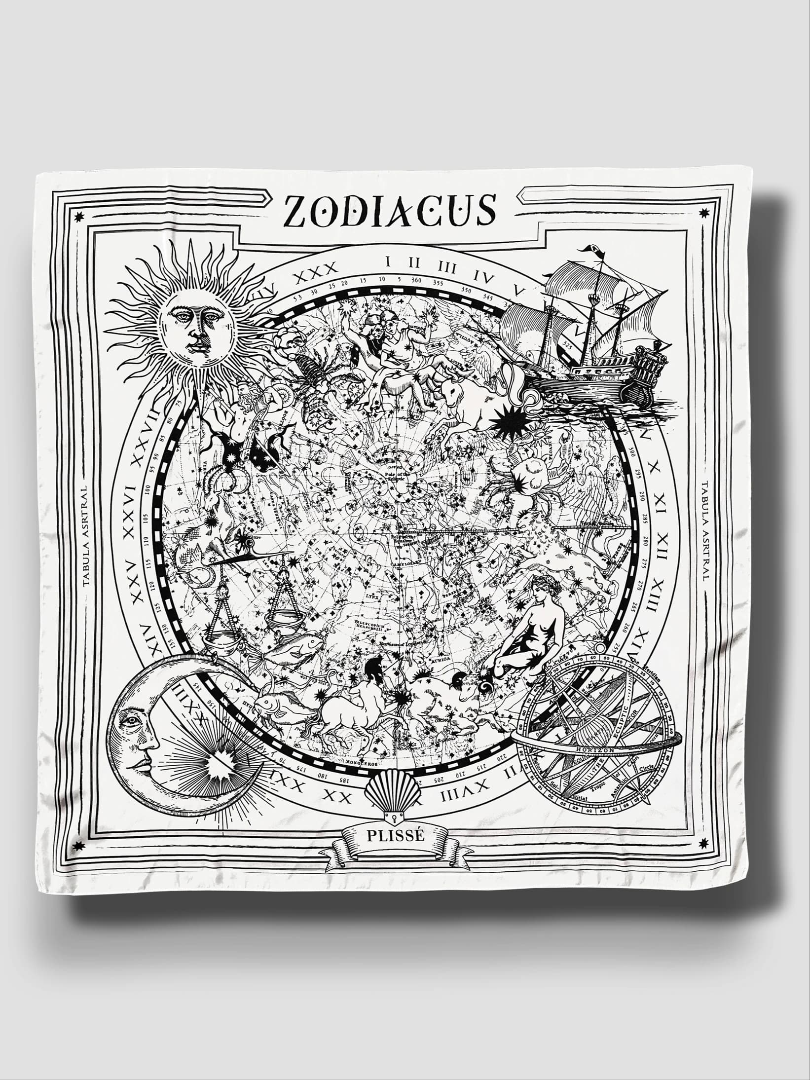 Pañoleta ZODIACUS - Beige - imagen 1