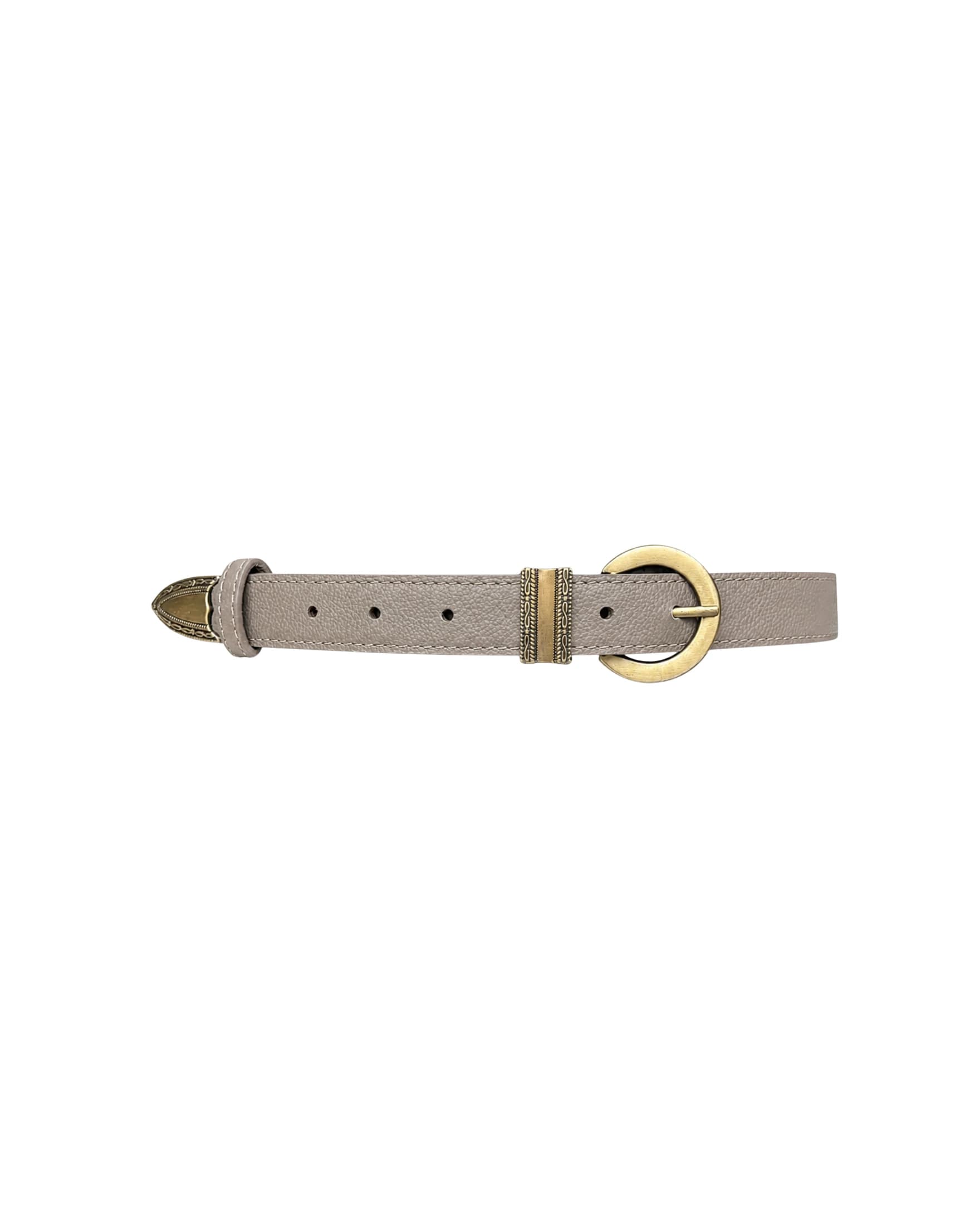 CINTURÓN PORTOFINO TAUPE - imagen 1