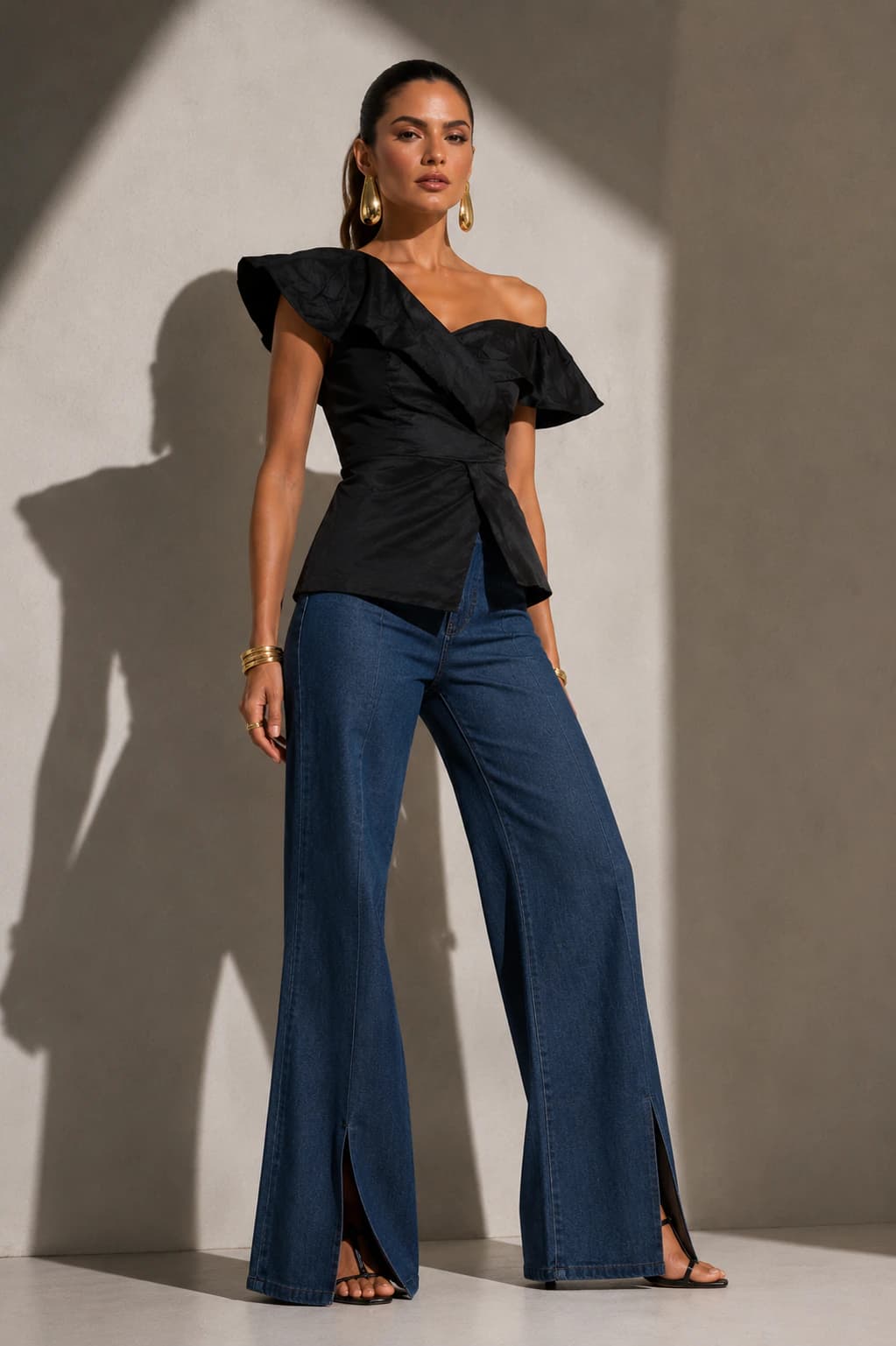 Blusa Alika Negro - imagen 2