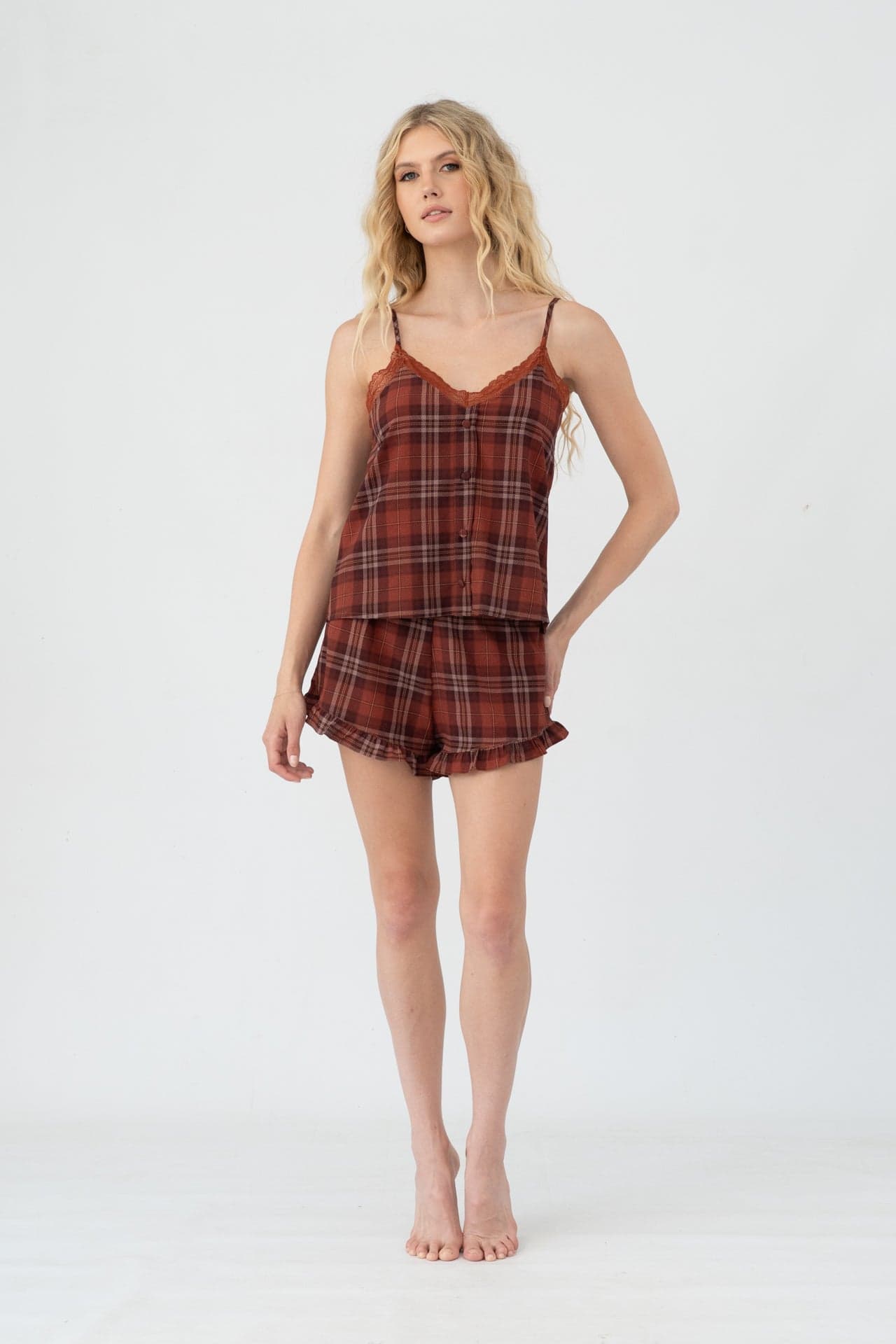 Set Sorrento Rosewood Plaid - imagen 6