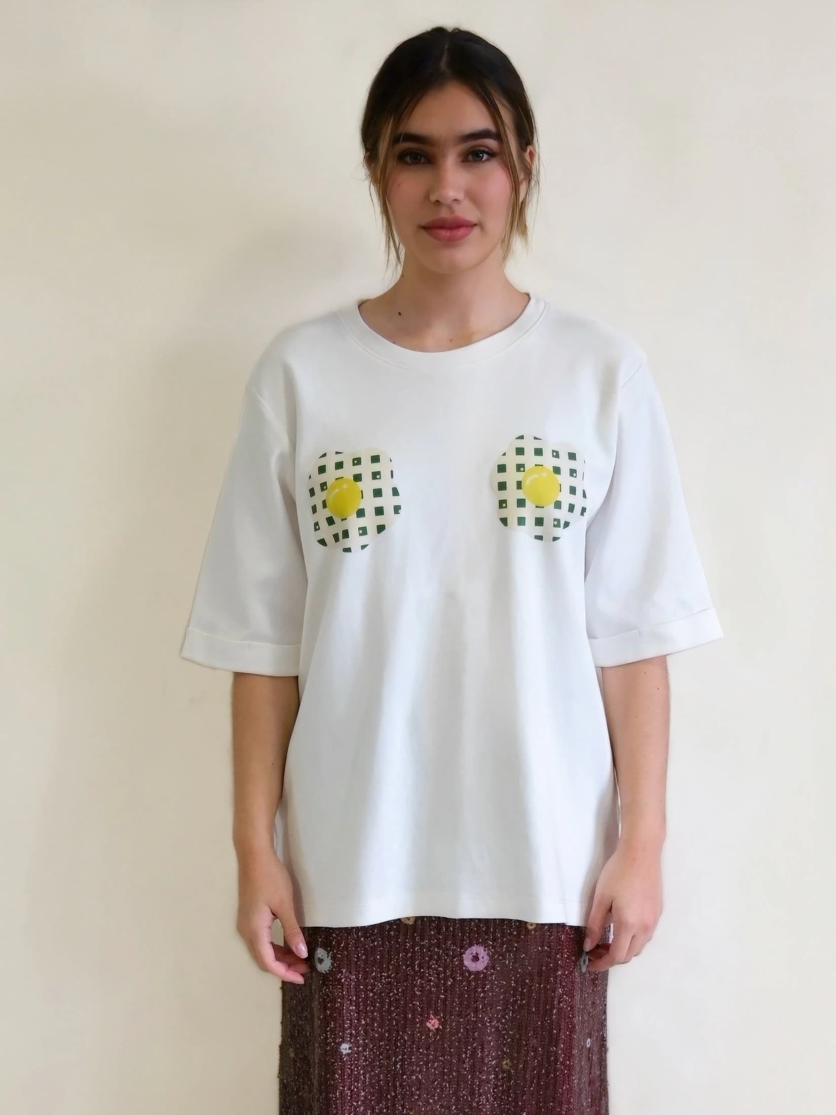 Eggtra happy tshirt - imagen 2
