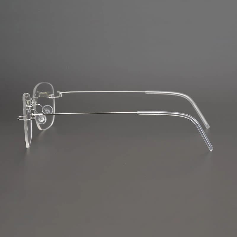 LINDBERG Air Titanium Rimless Silver - imagen 3