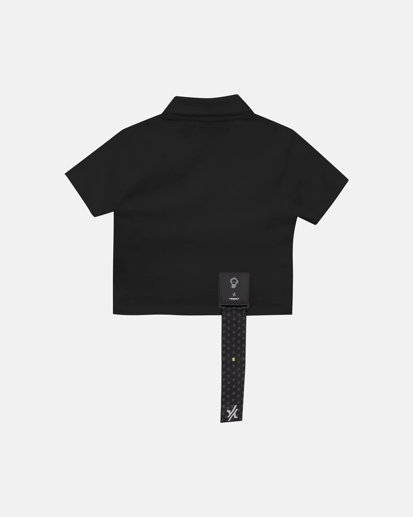 MIXED NECK POLO NEGRO - imagen 4