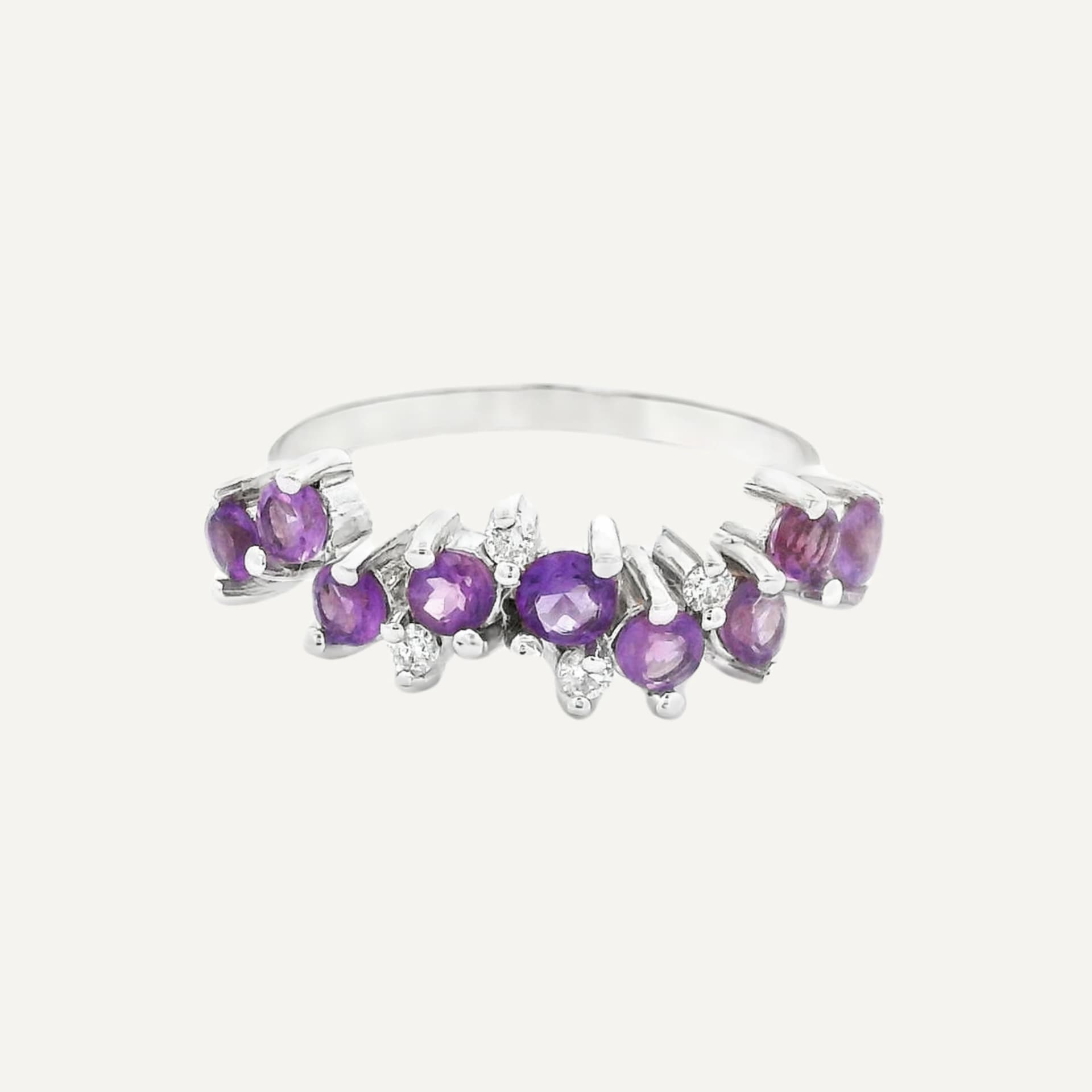 Anillo Zigzag Semipreciosas - imagen 8
