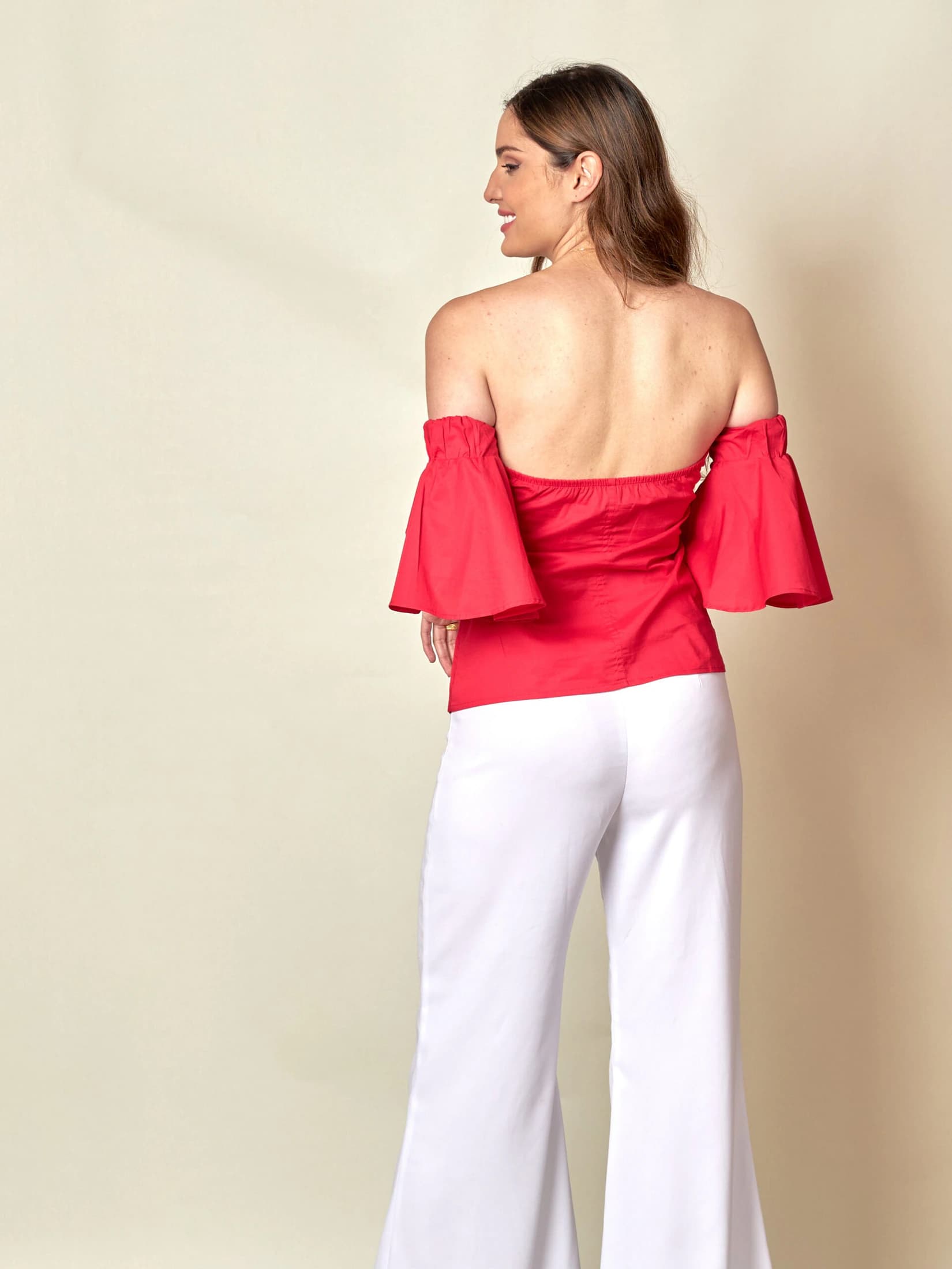 Blusa Agustina Roja - imagen 2
