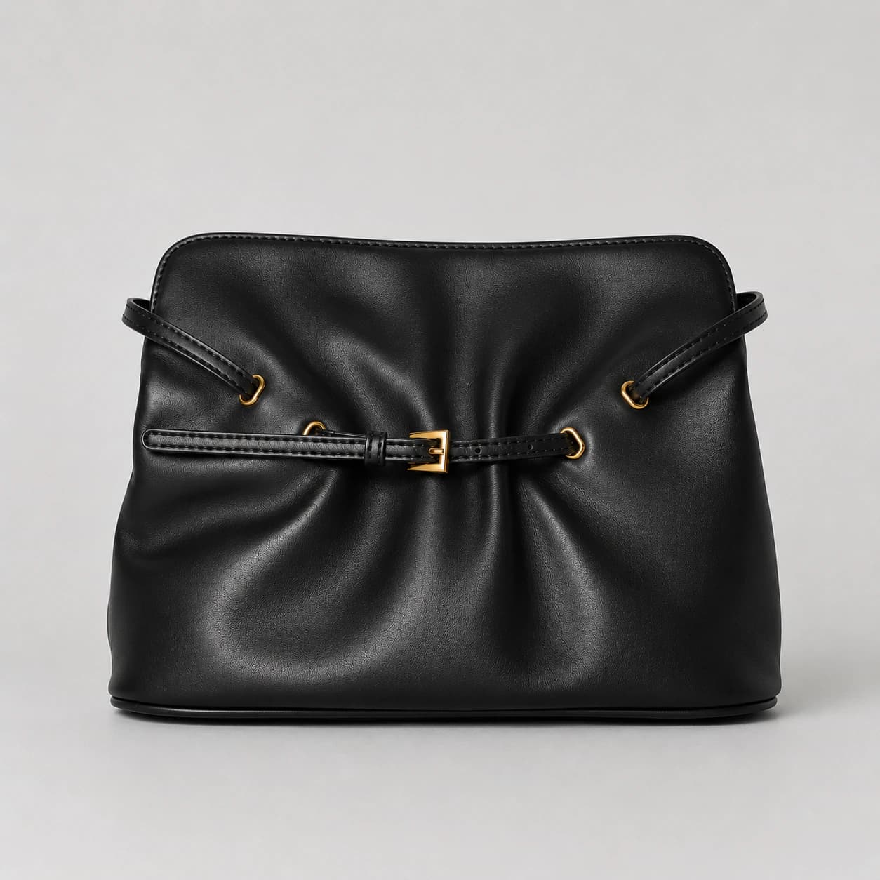 The Verona Gathered Shoulder Bag