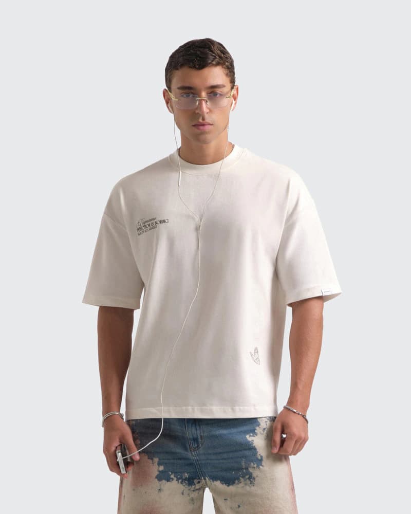 Camiseta Crudo Oversize Flaws - imagen 2