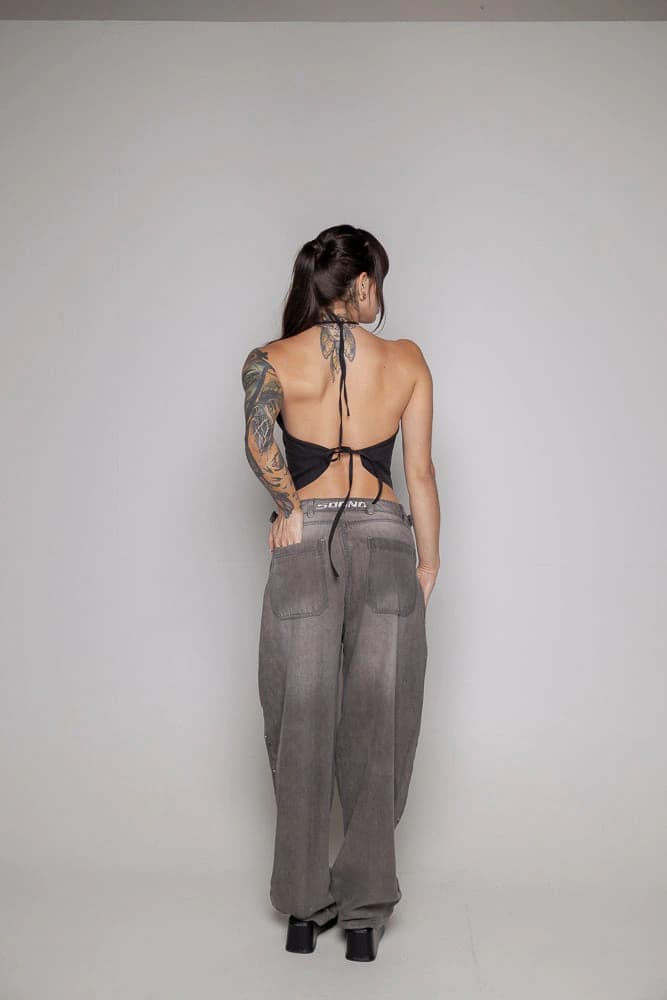 Baggy Courage Dama Gris/Stone - imagen 6