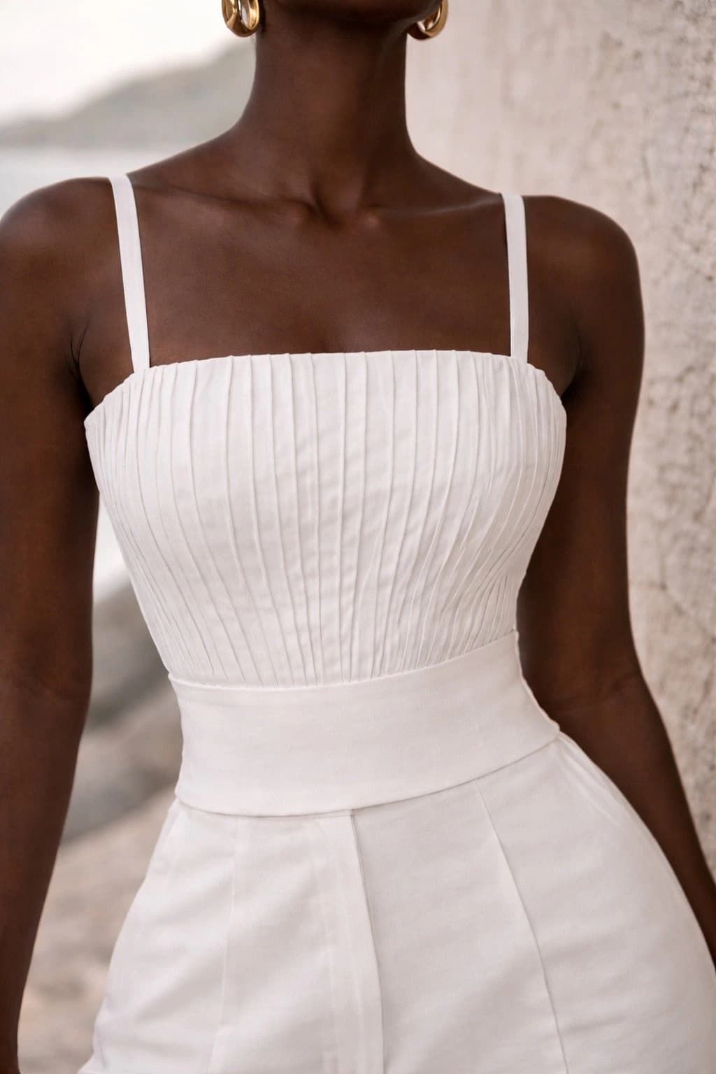 Top Solterita Blanco - imagen 6