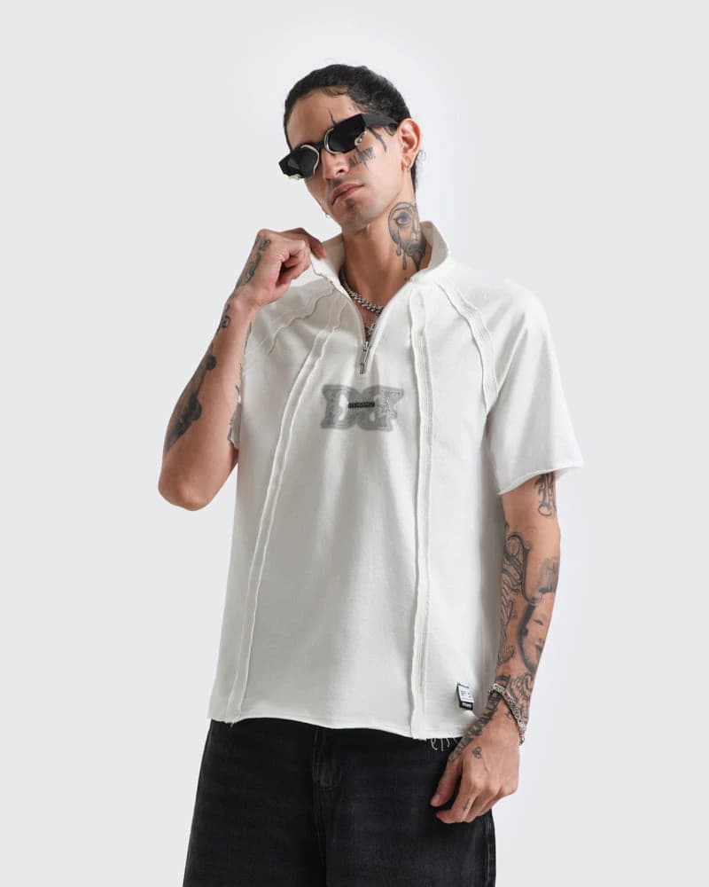 Polo Blanco Oversize Dynasty - imagen 5