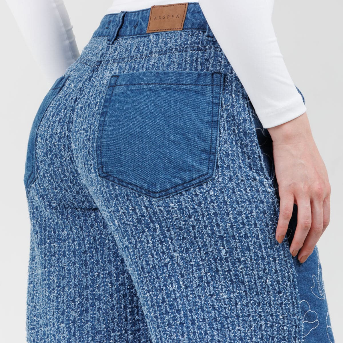 Jean Axspen Wide Leg Ax-3055 Rigido - imagen 5