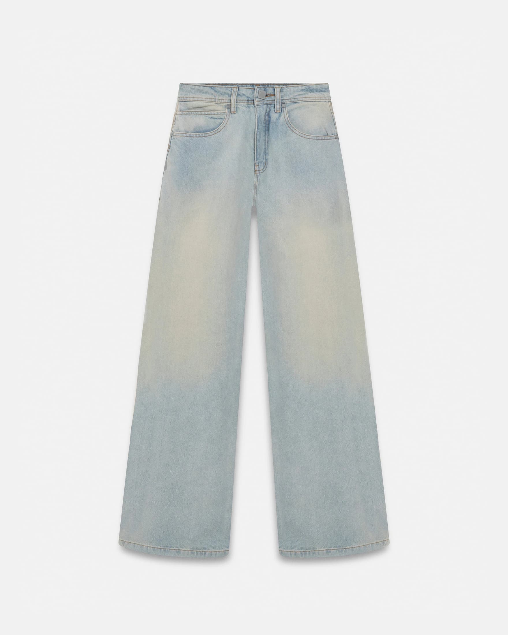 W Line Basic Wide Jeans Light Blue - imagen 3