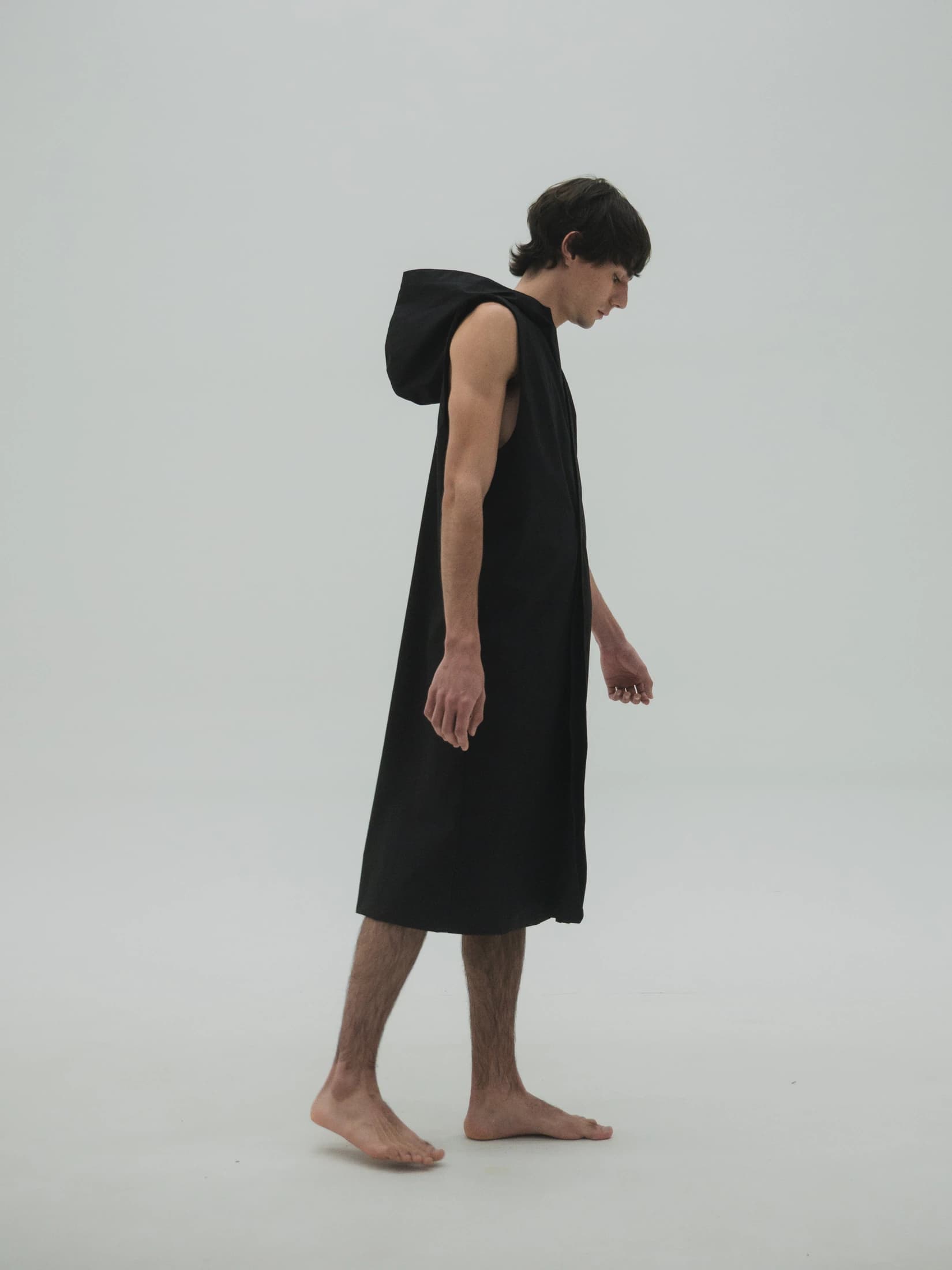 Hooded shirt-dress Men - imagen 1