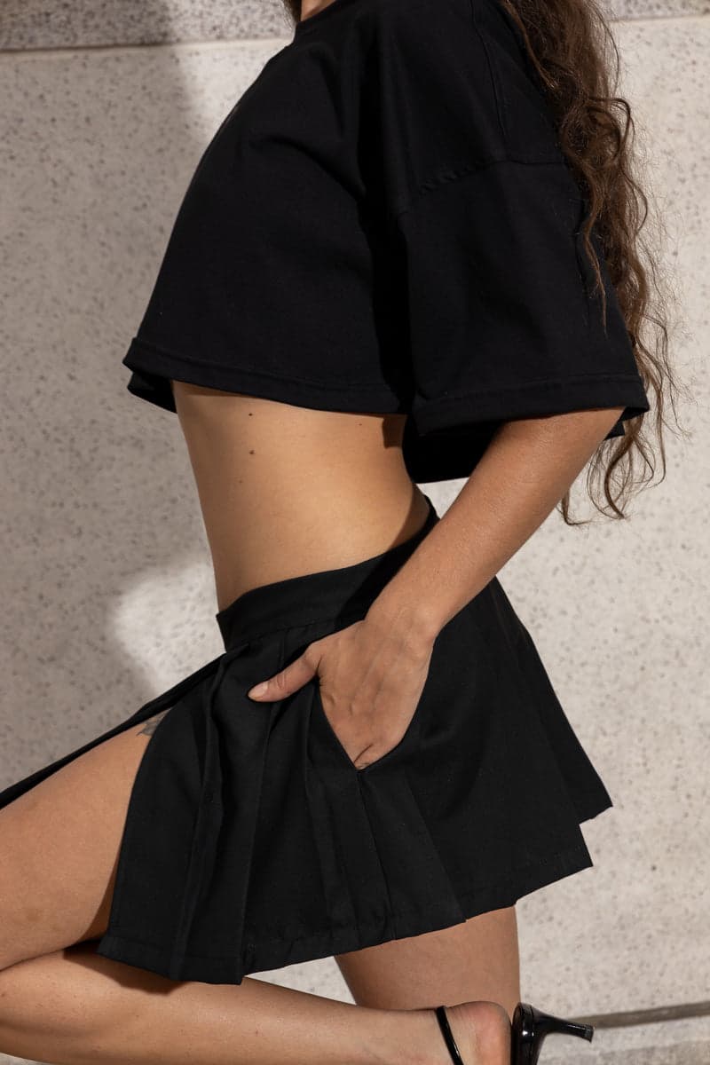 BLACK SODA CROP TOP - imagen 4