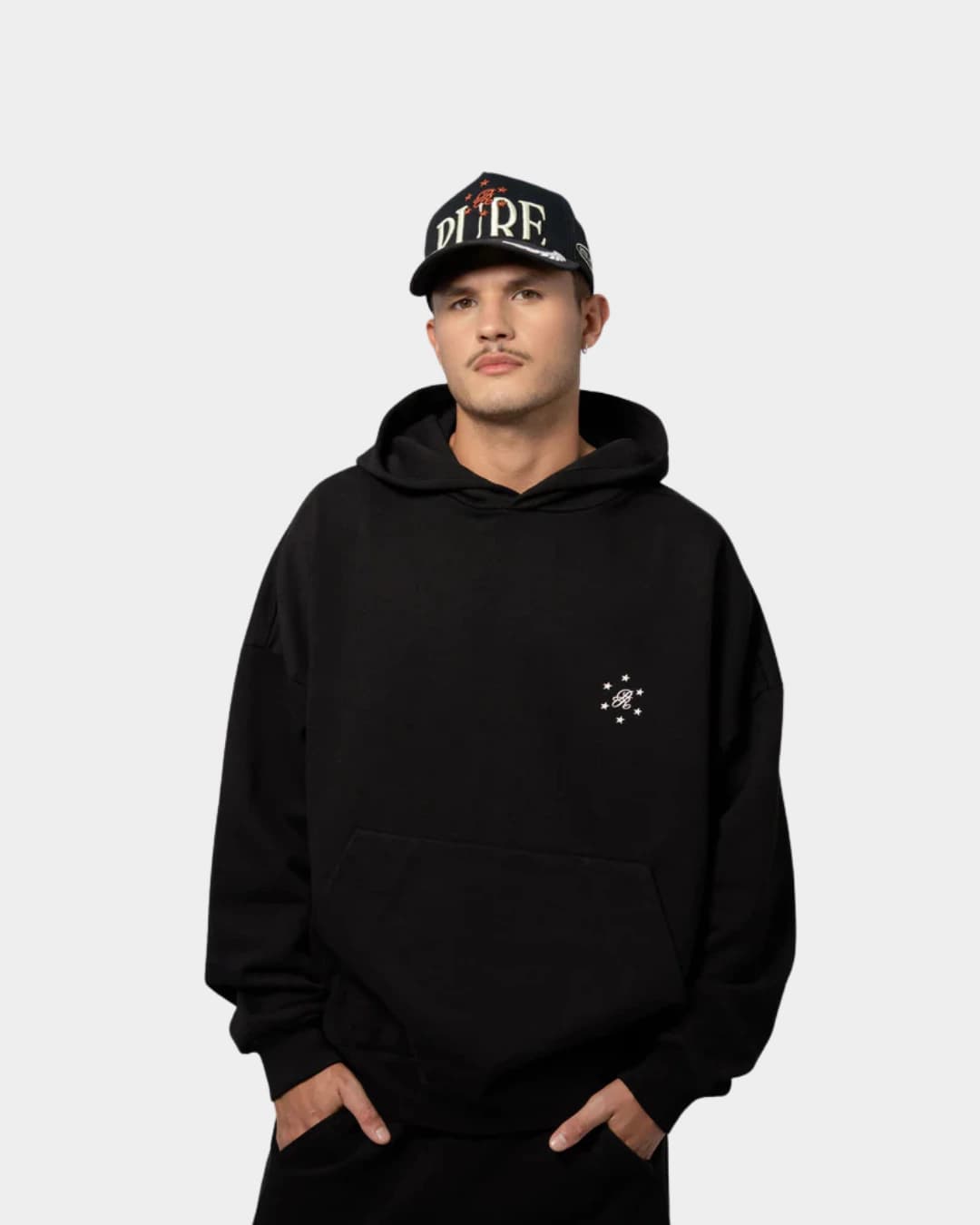 STILL HUNGRY BLACK HODDIE - imagen 1