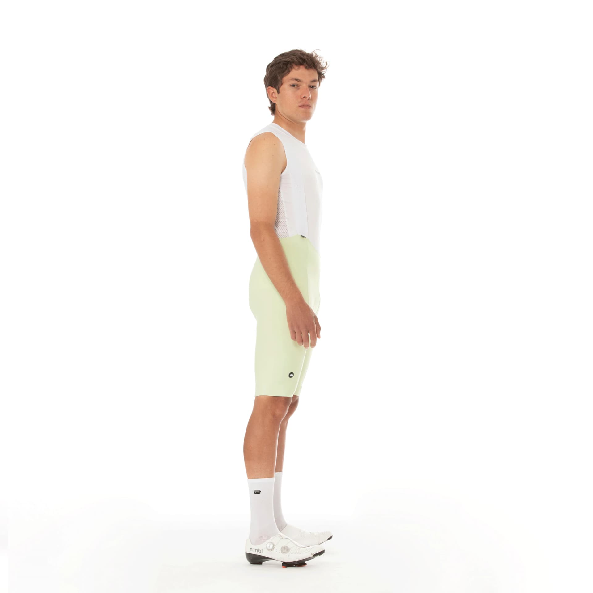 Pantaloneta Venge Verde Manzana Con Cortes - imagen 6
