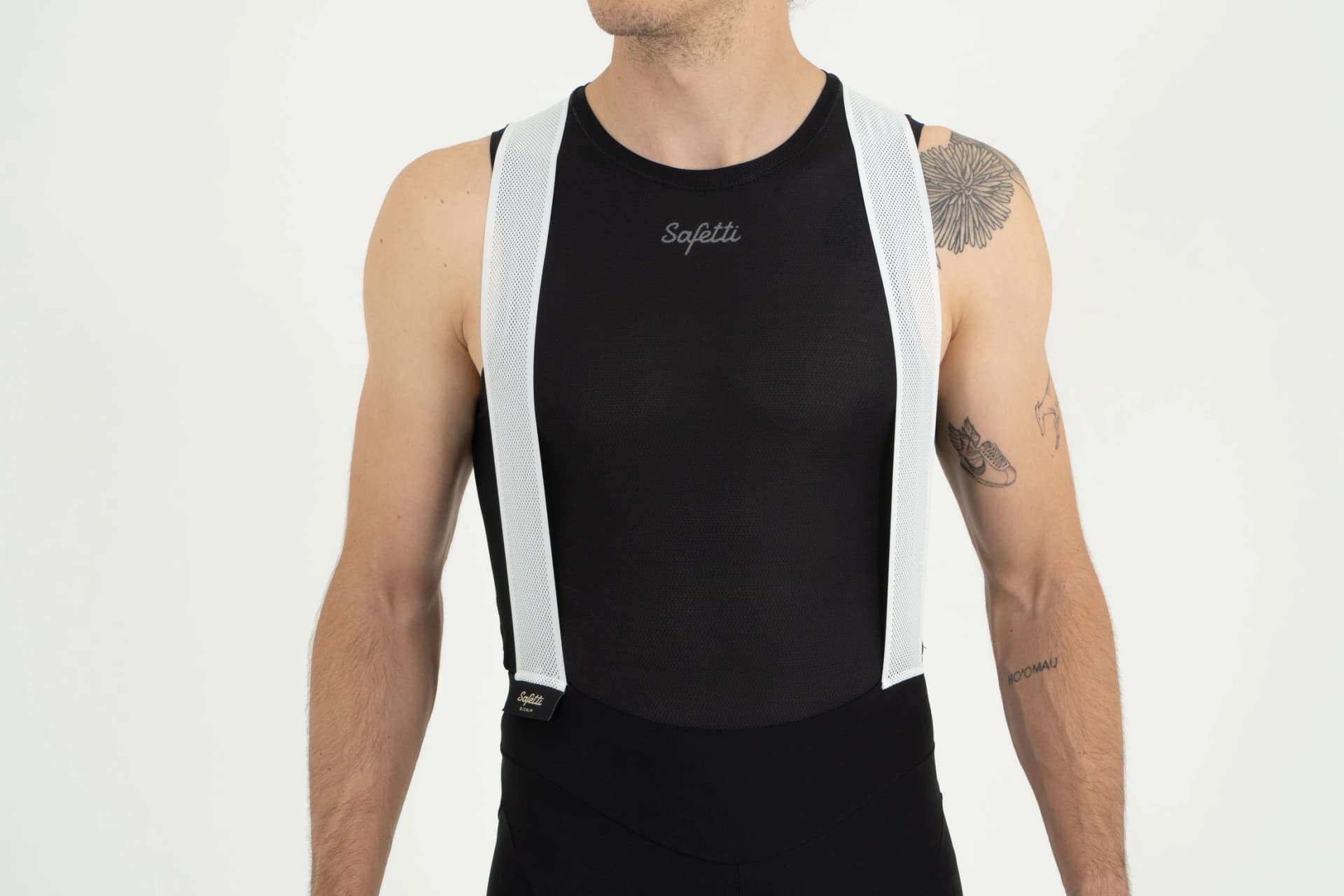 PANTALONETA CICLISMO CON CARGADERAS GIRONA NERO PARA HOMBRE - imagen 3