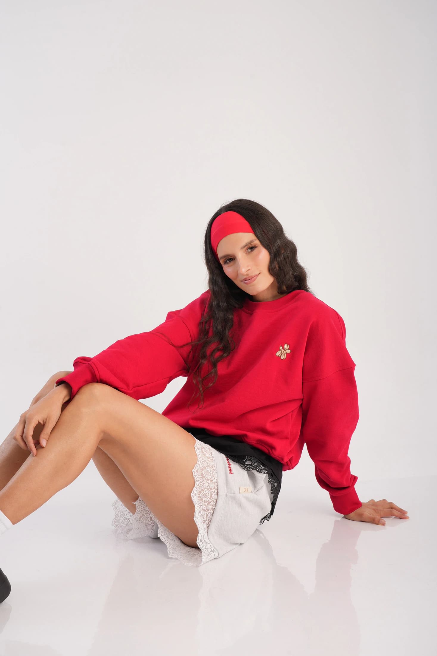 Love Crewneck - Rojo - imagen 6