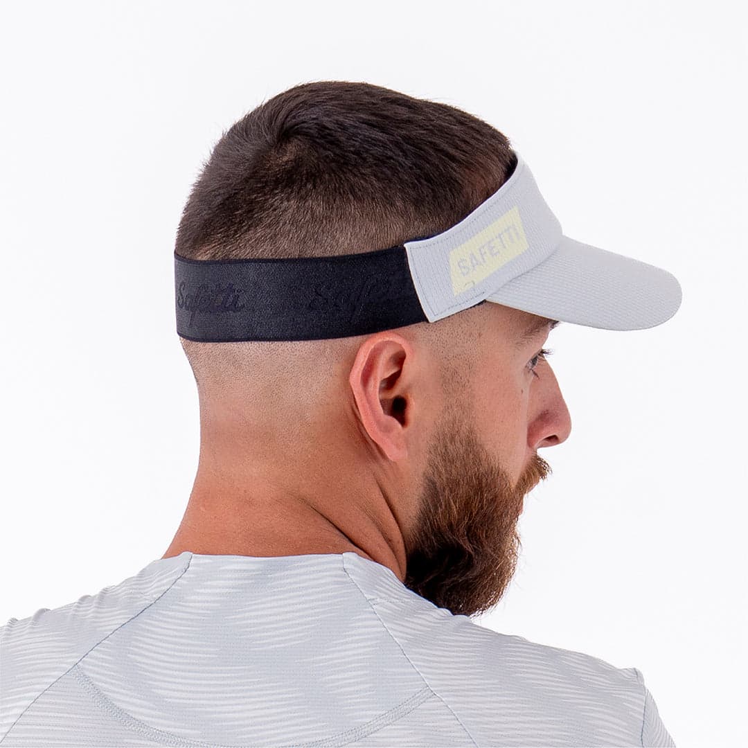 VISERA RUNNING SOLID GRIS CLARO UNISEX - imagen 3