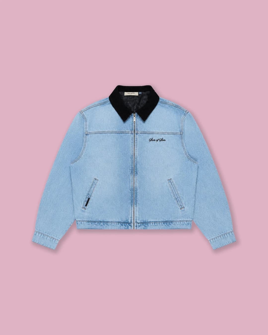 SOFS DENIM JACKET — LIGHT BLUE - imagen 1