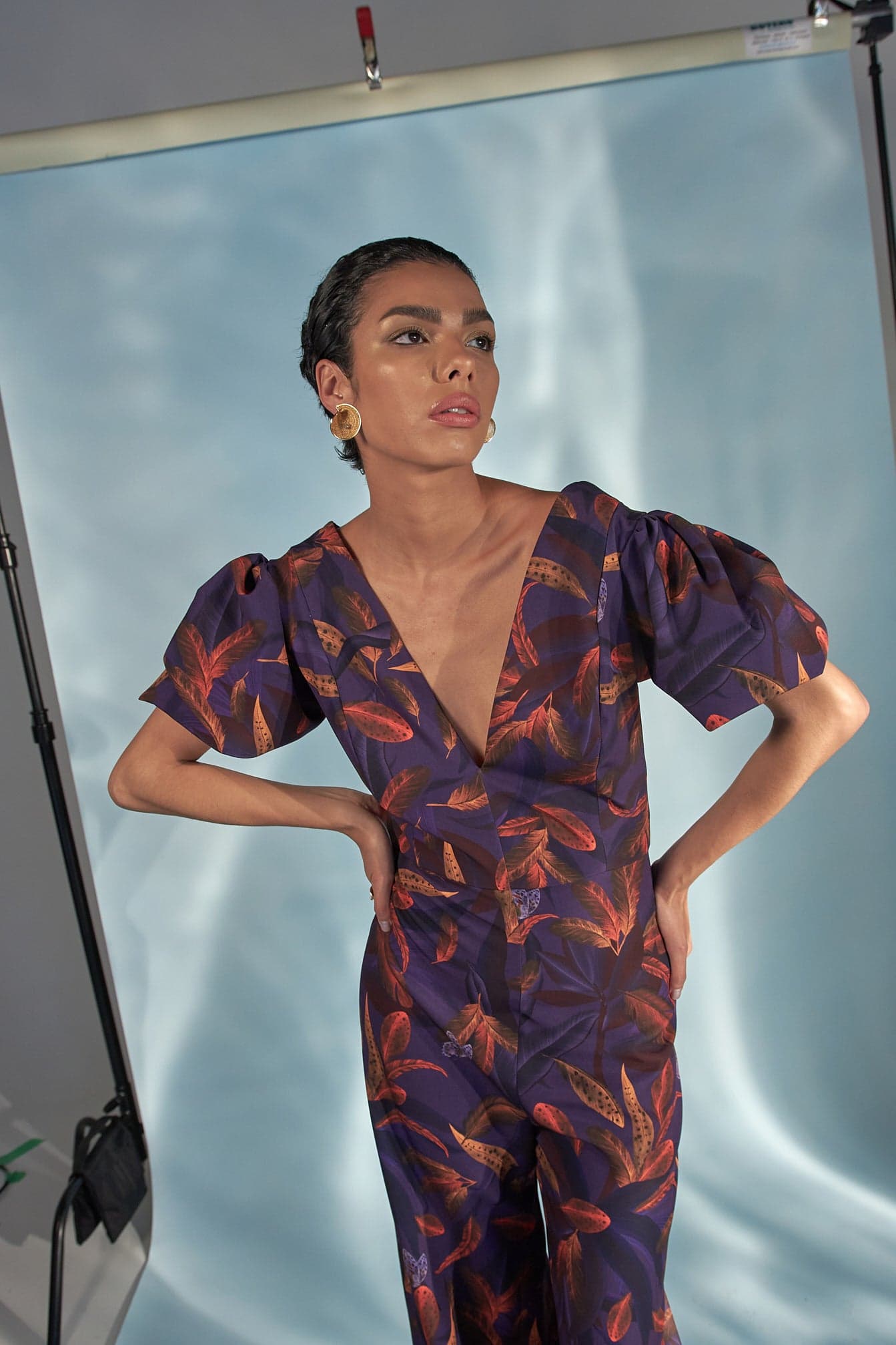 Enterizo Malva Estampado Multi Morado - imagen 5
