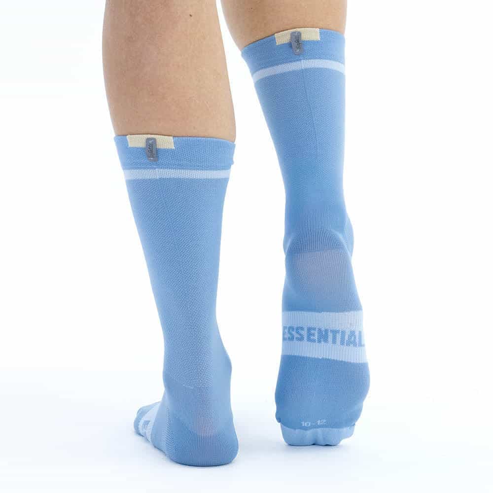 MEDIAS CICLISMO  VENTI 8" SKYBLUE UNISEX - imagen 2