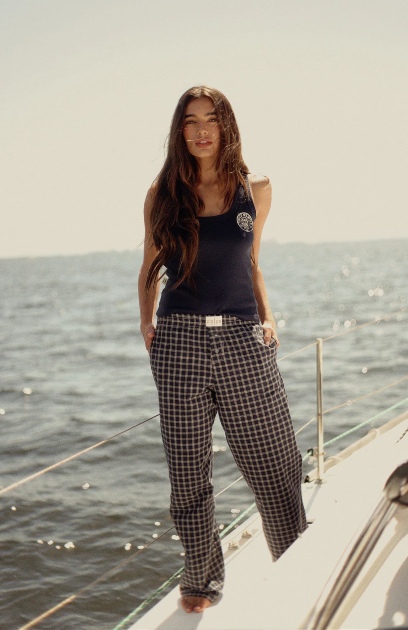 Set Pantalon Capri Midnight Blue - imagen 1