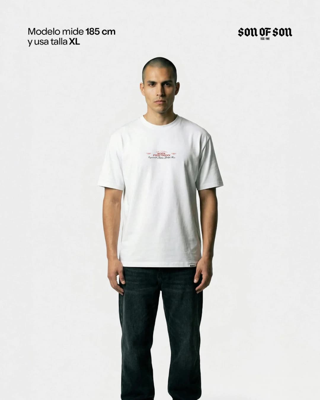 REGULAR FIT CODE — WHITE - imagen 2