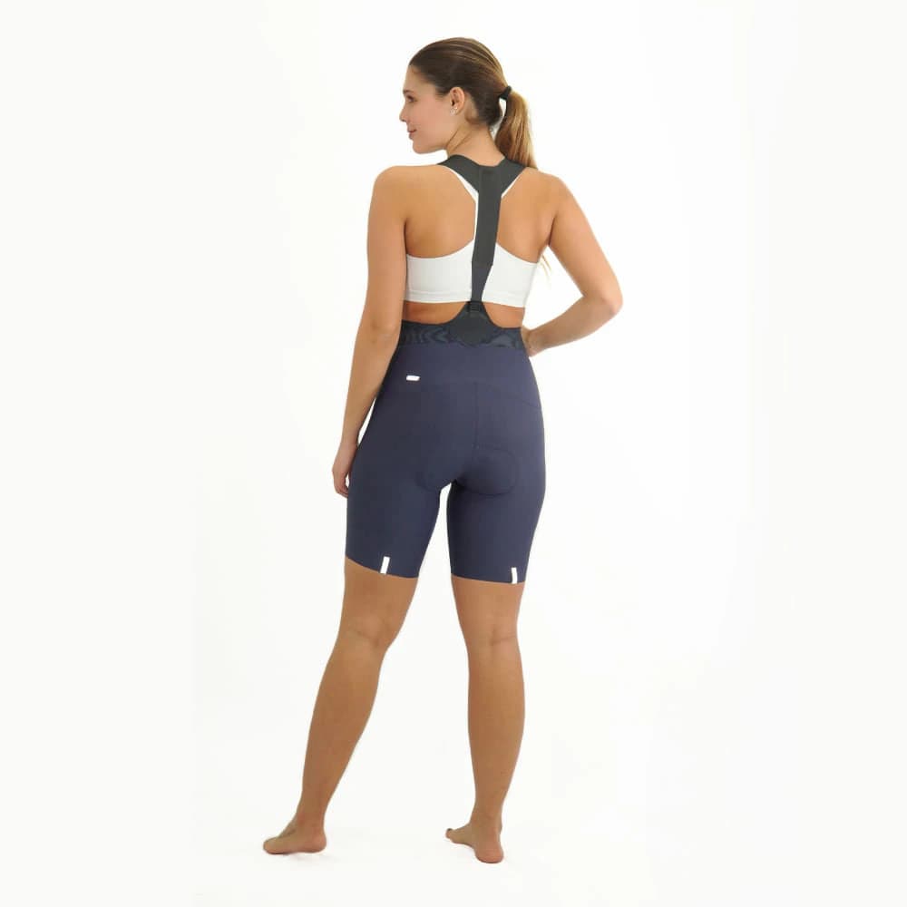 PANTALONETA CICLISMO TOSCANA 2.0 BLU PARA MUJER - imagen 2