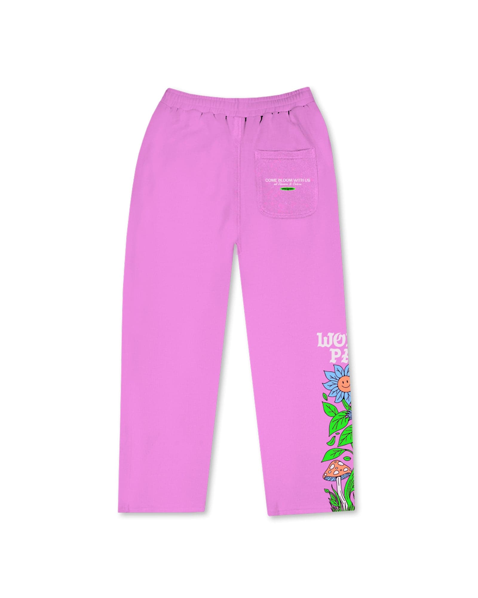JOGGER RECTO FLOWERS LILA - imagen 2