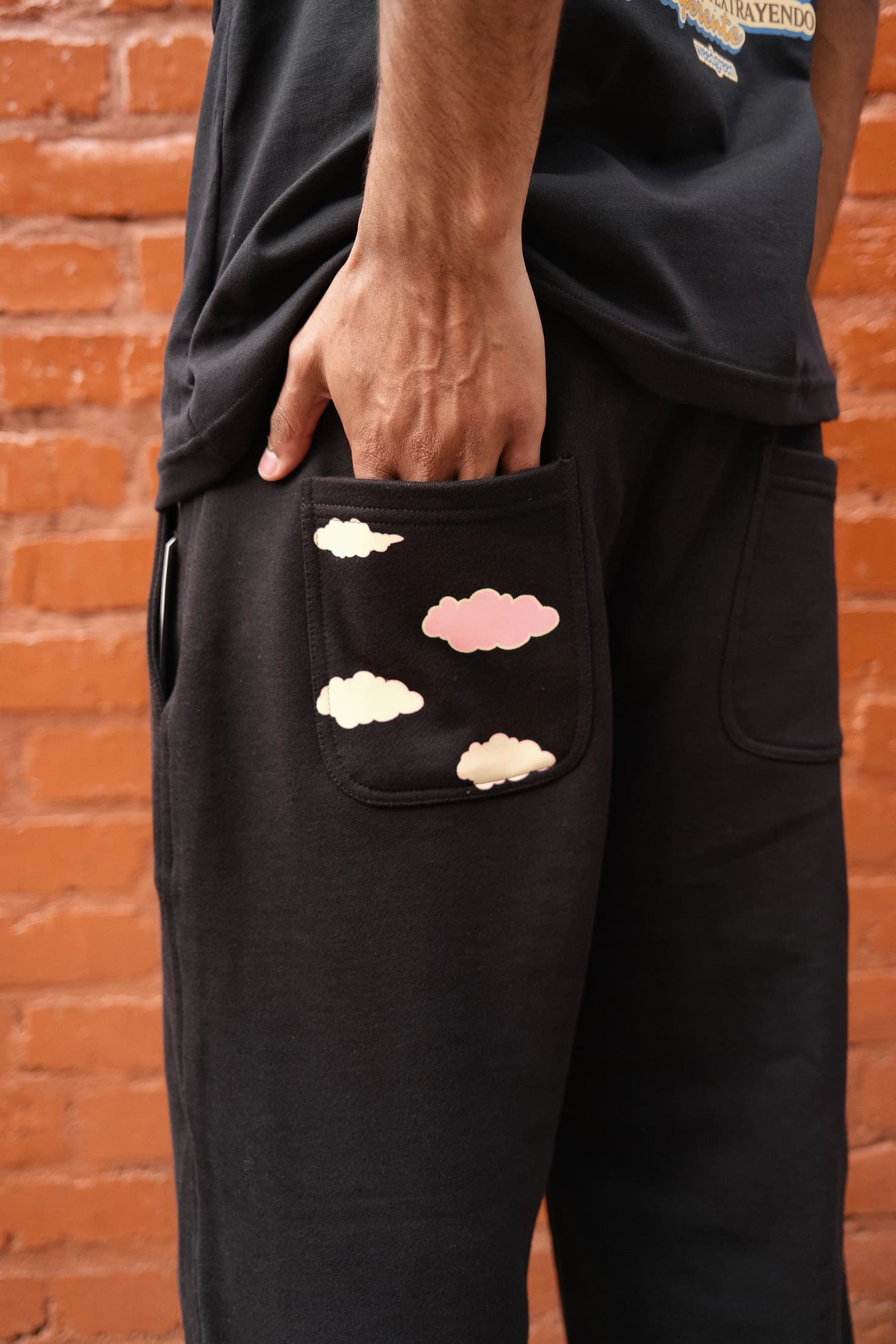 Sweet Power Black Chip Sweatpant - imagen 4