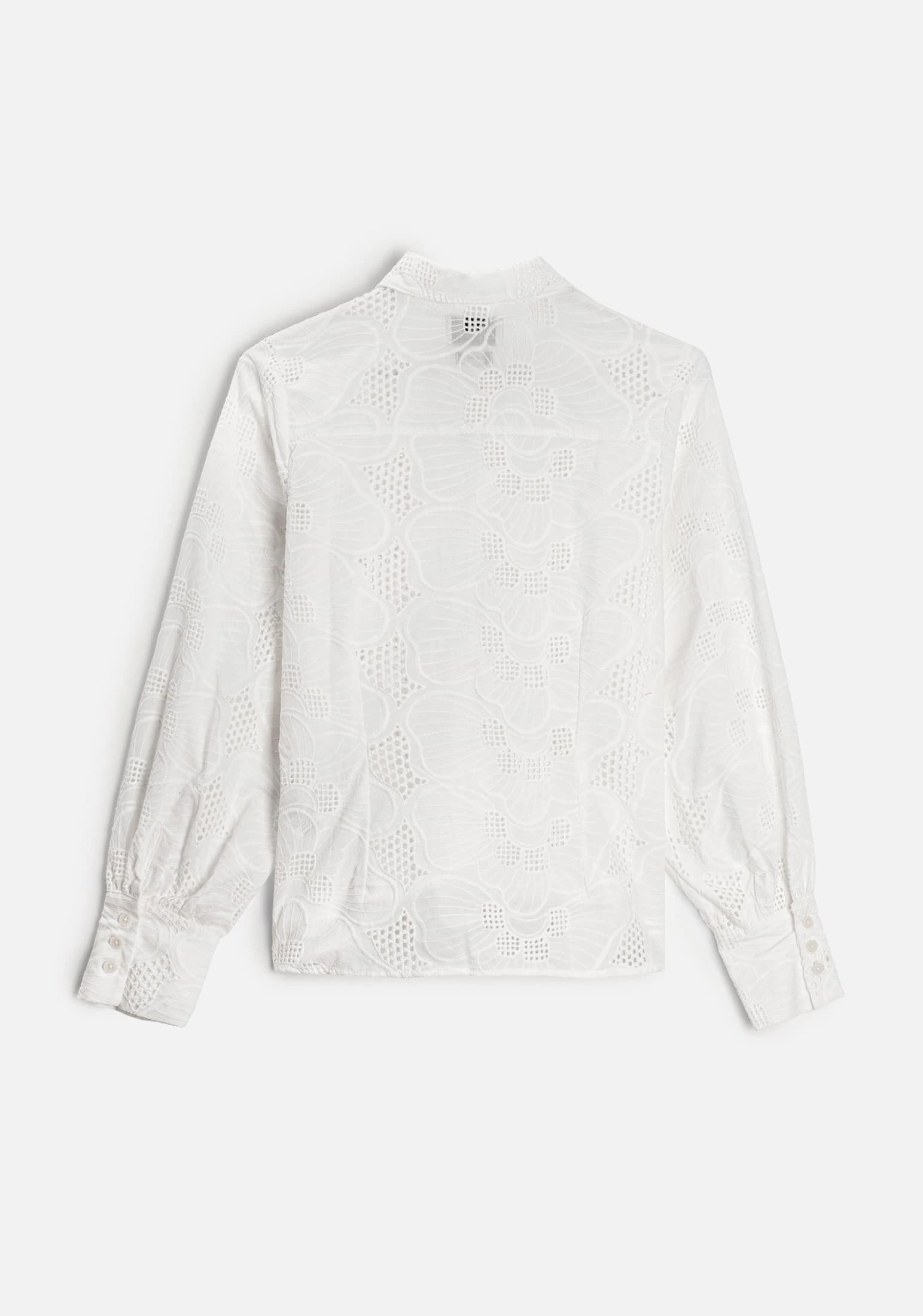 Camisa Abril Ojalillo Blanco - imagen 4