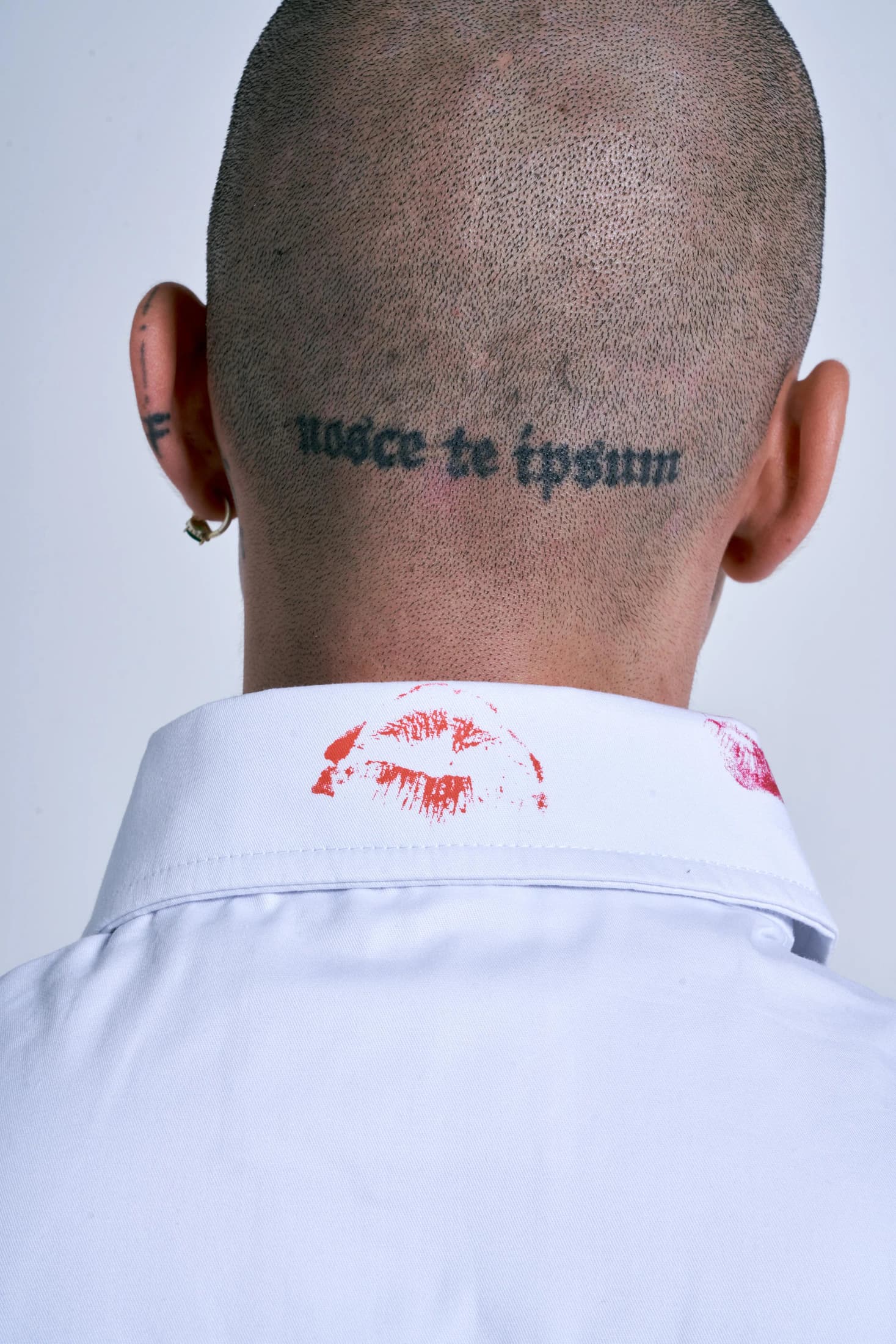 TOO MUCH IRONY! WHITE OVERSHIRT - imagen 10