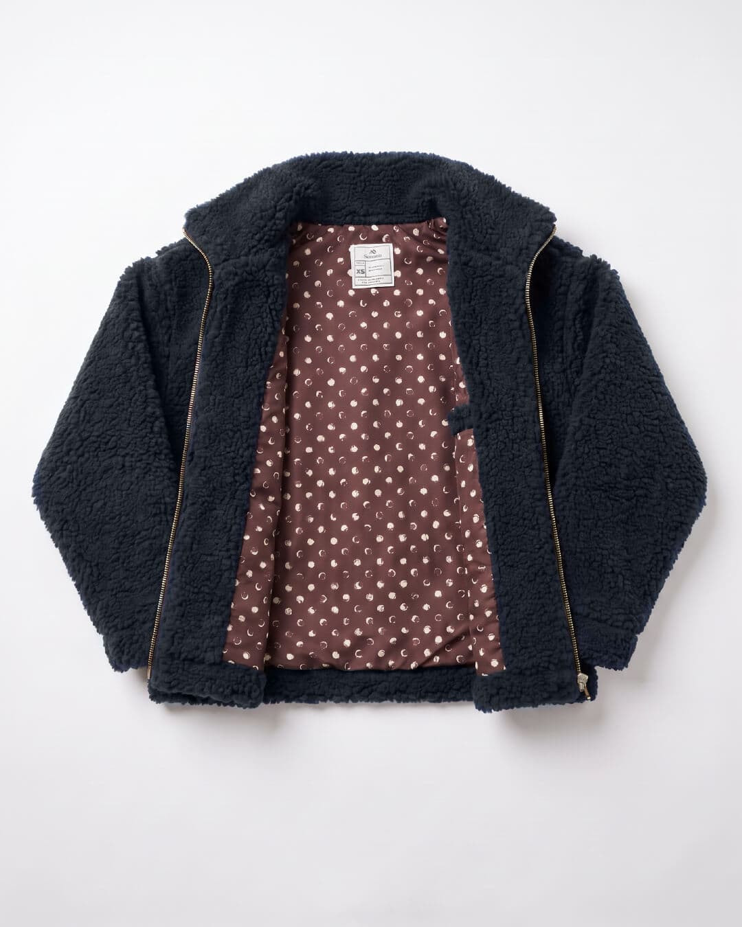 Chaqueta Sherpa Azul Oxford - imagen 3